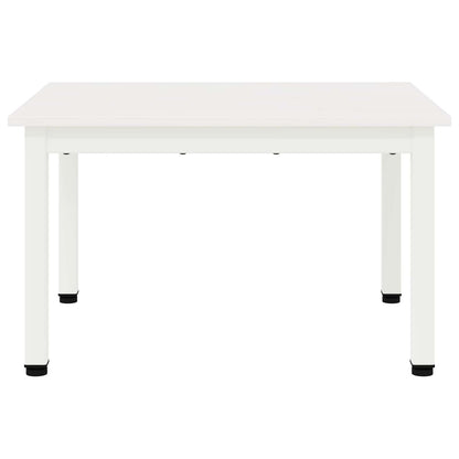 Coffee Table White 60 x 50 x 36 cm Solid Pine Wood