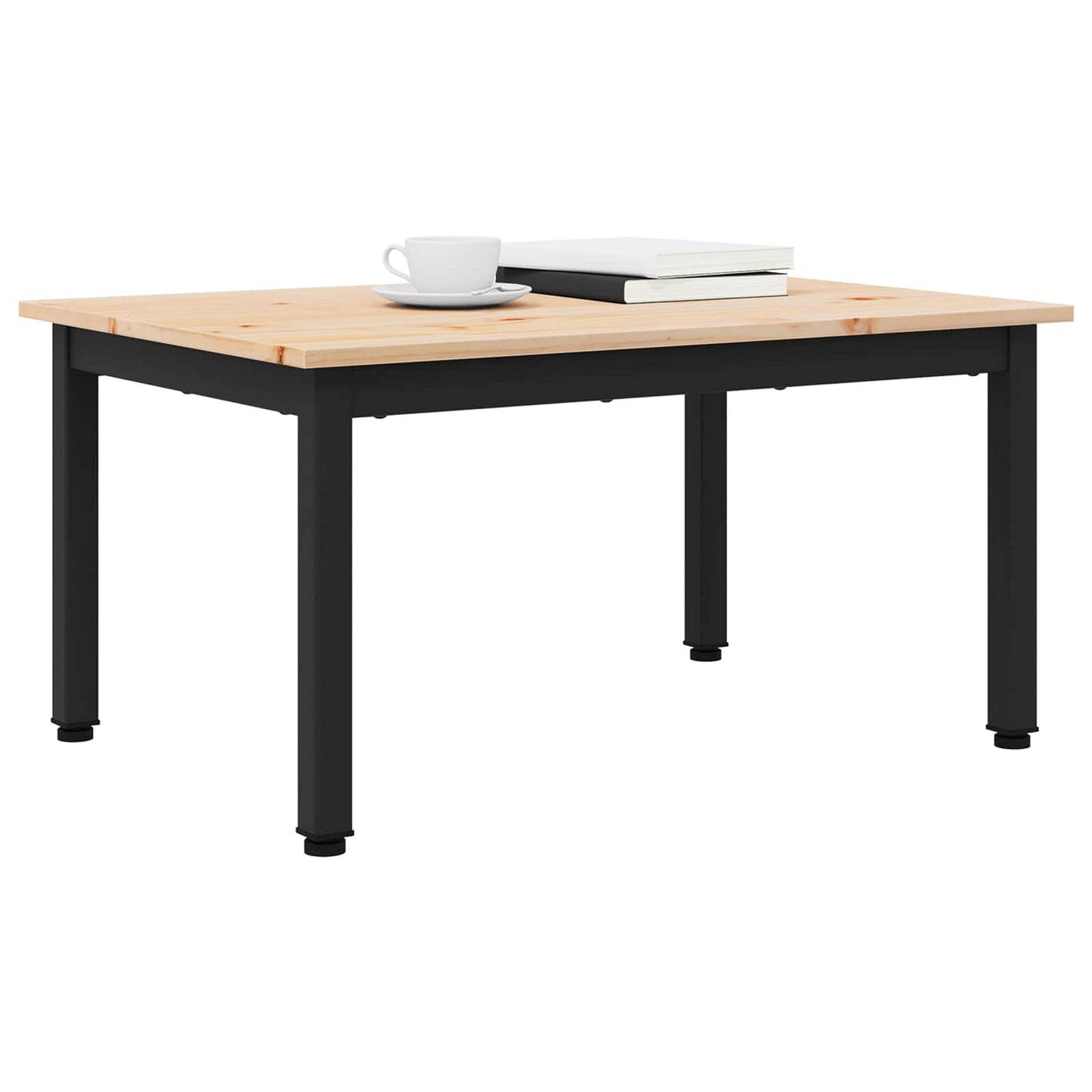Coffee Table Natural 70 x 50 x 36 cm Solid Pine Wood