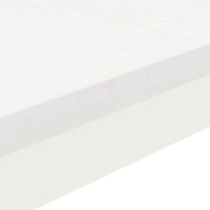Coffee Table White 70 x 50 x 36 cm Solid Pine Wood