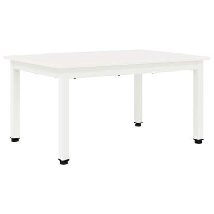Coffee Table White 70 x 50 x 36 cm Solid Pine Wood