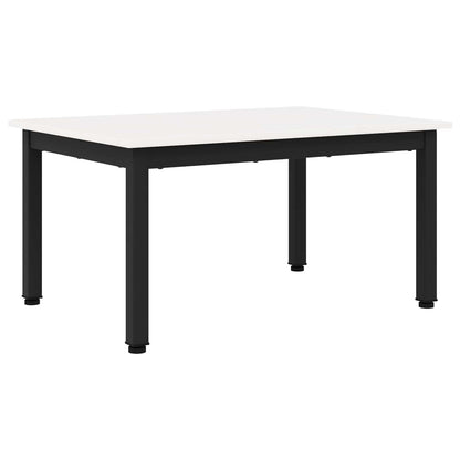 Coffee Table White 70 x 50 x 36 cm Solid Pine Wood