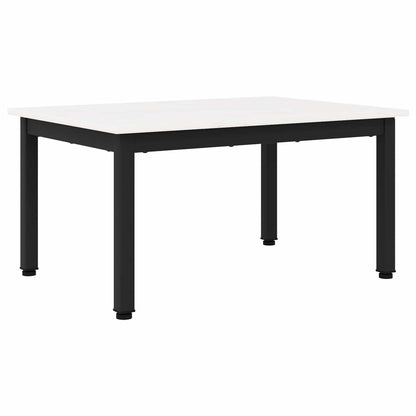 Coffee Table White 70 x 50 x 36 cm Solid Pine Wood