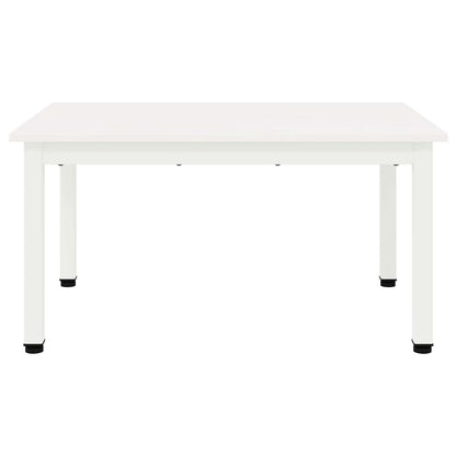 Coffee Table White 70 x 50 x 36 cm Solid Pine Wood