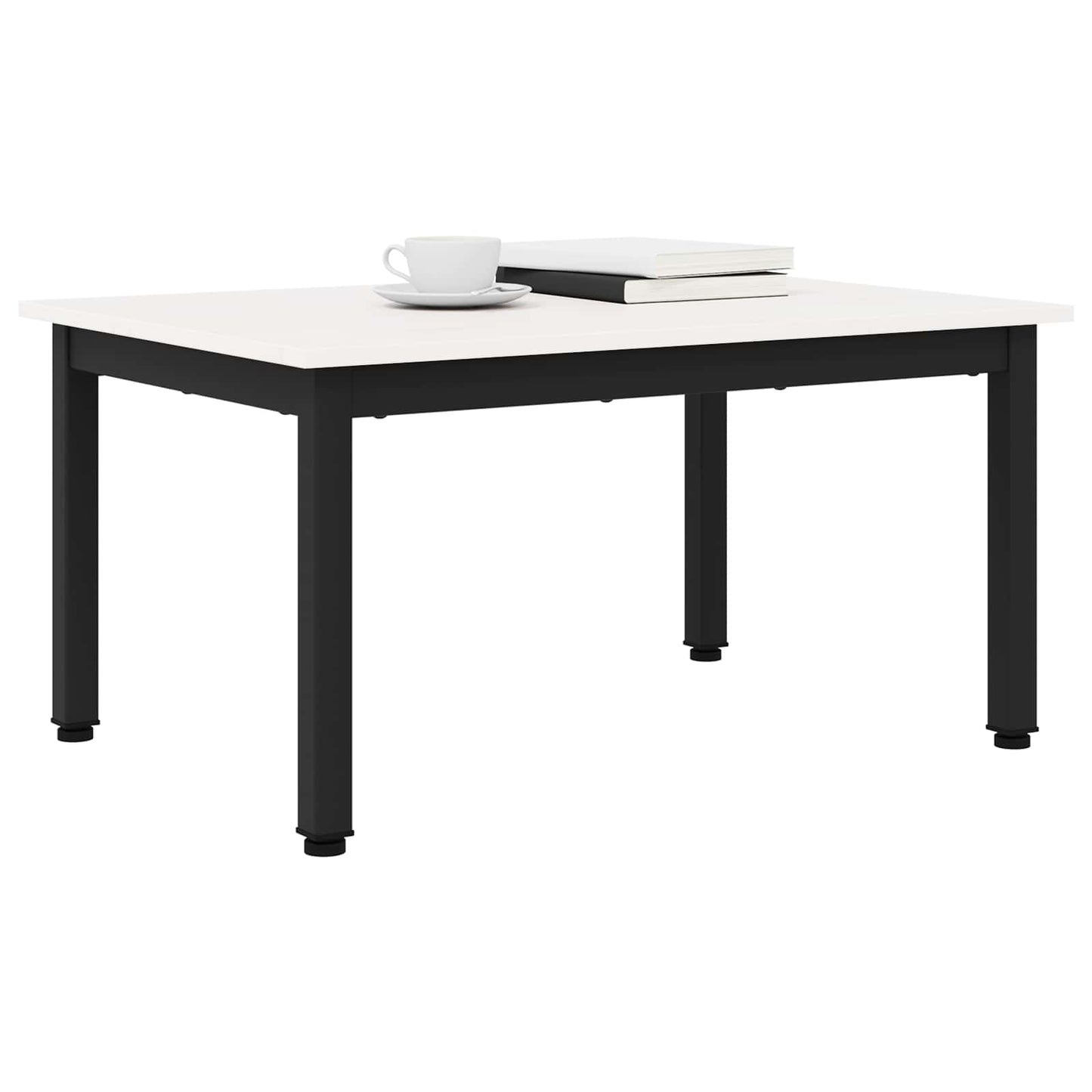 Coffee Table White 70 x 50 x 36 cm Solid Pine Wood