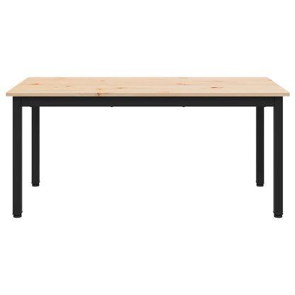 Coffee Table Natural 100 x 50 x 45 cm Solid Pine Wood