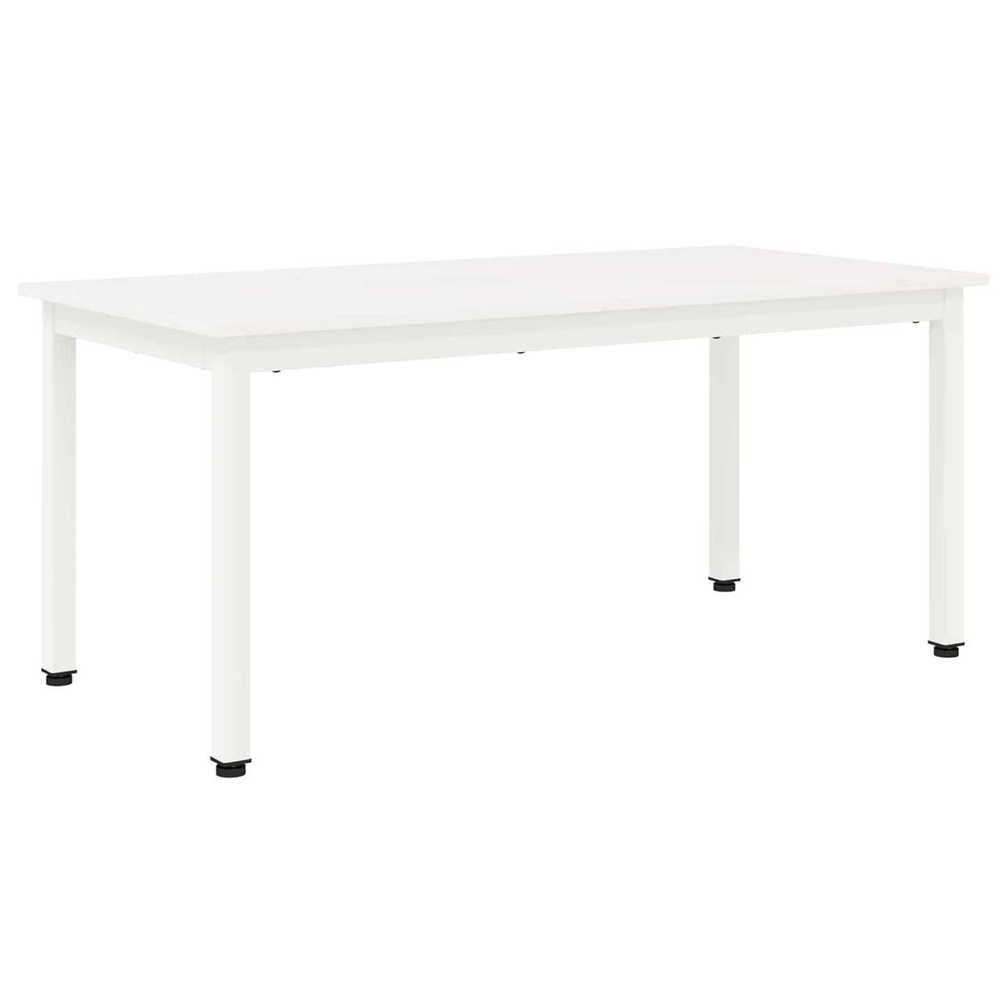 Coffee Table White 100 x 50 x 45 cm Solid Pine Wood