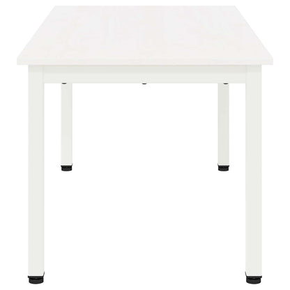 Coffee Table White 100 x 50 x 45 cm Solid Pine Wood