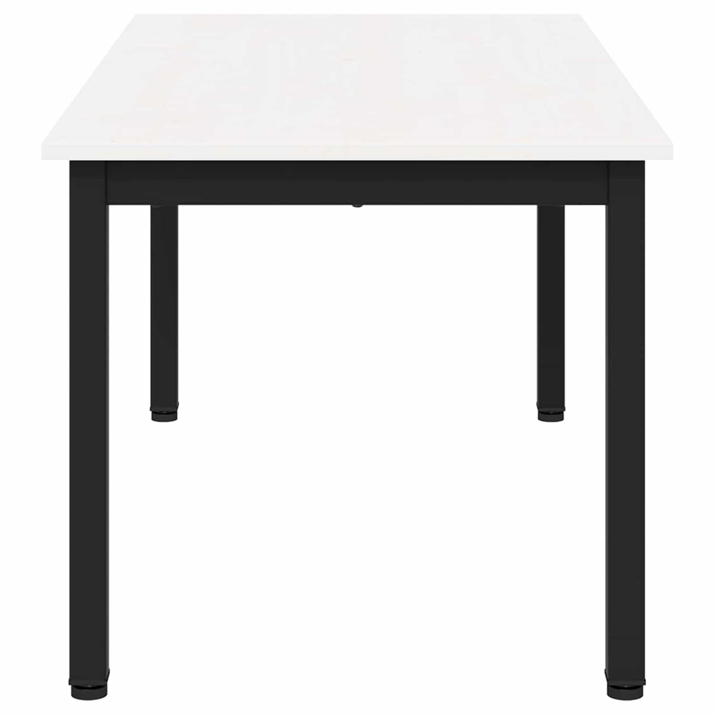 Coffee Table White 100 x 50 x 45 cm Solid Pine Wood
