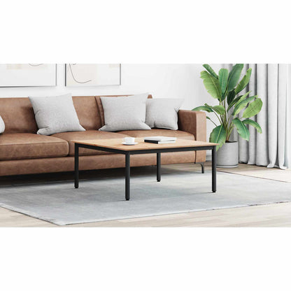 Coffee Table Natural 100 x 100 x 45 cm Solid Pine Wood