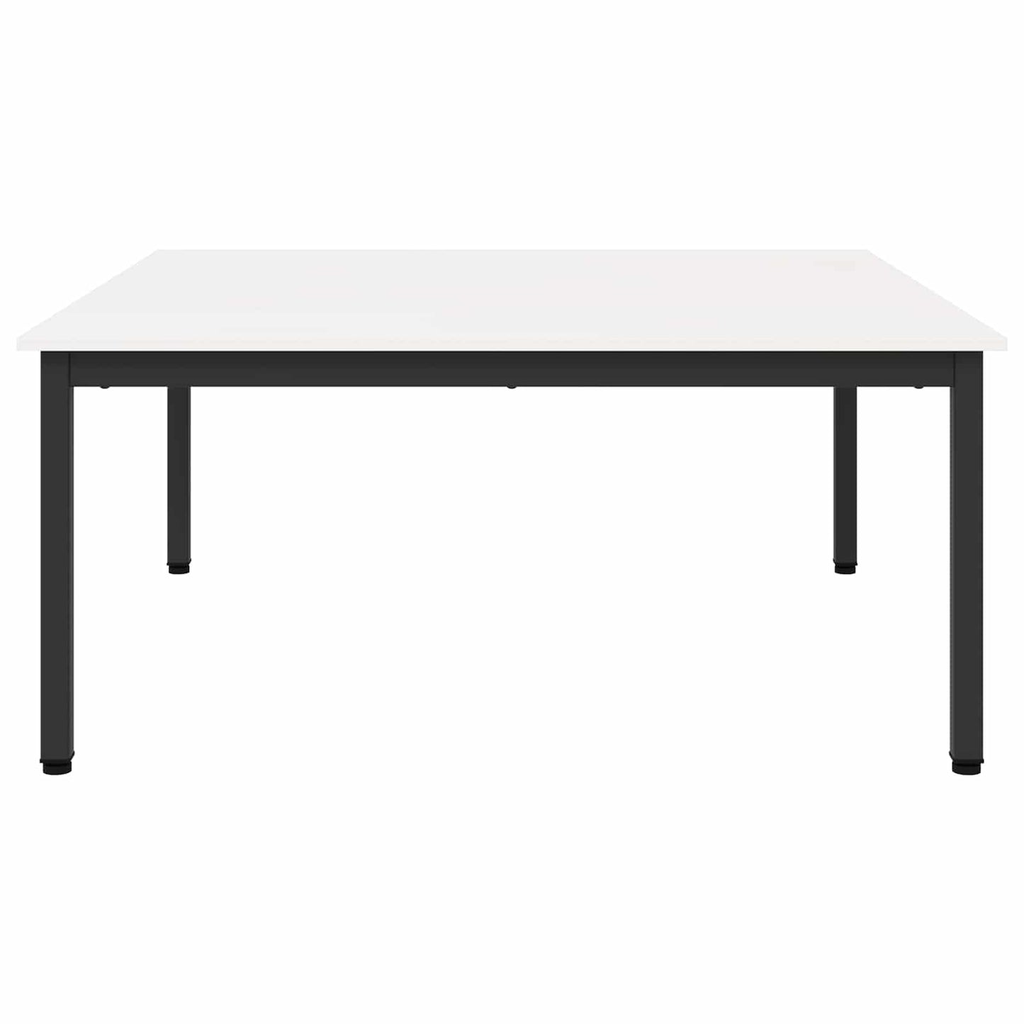 Coffee Table White 100 x 100 x 45 cm Solid Pine Wood