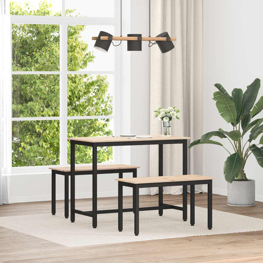 Bench Natural 80 x 35 x 45 cm Solid Pine Wood