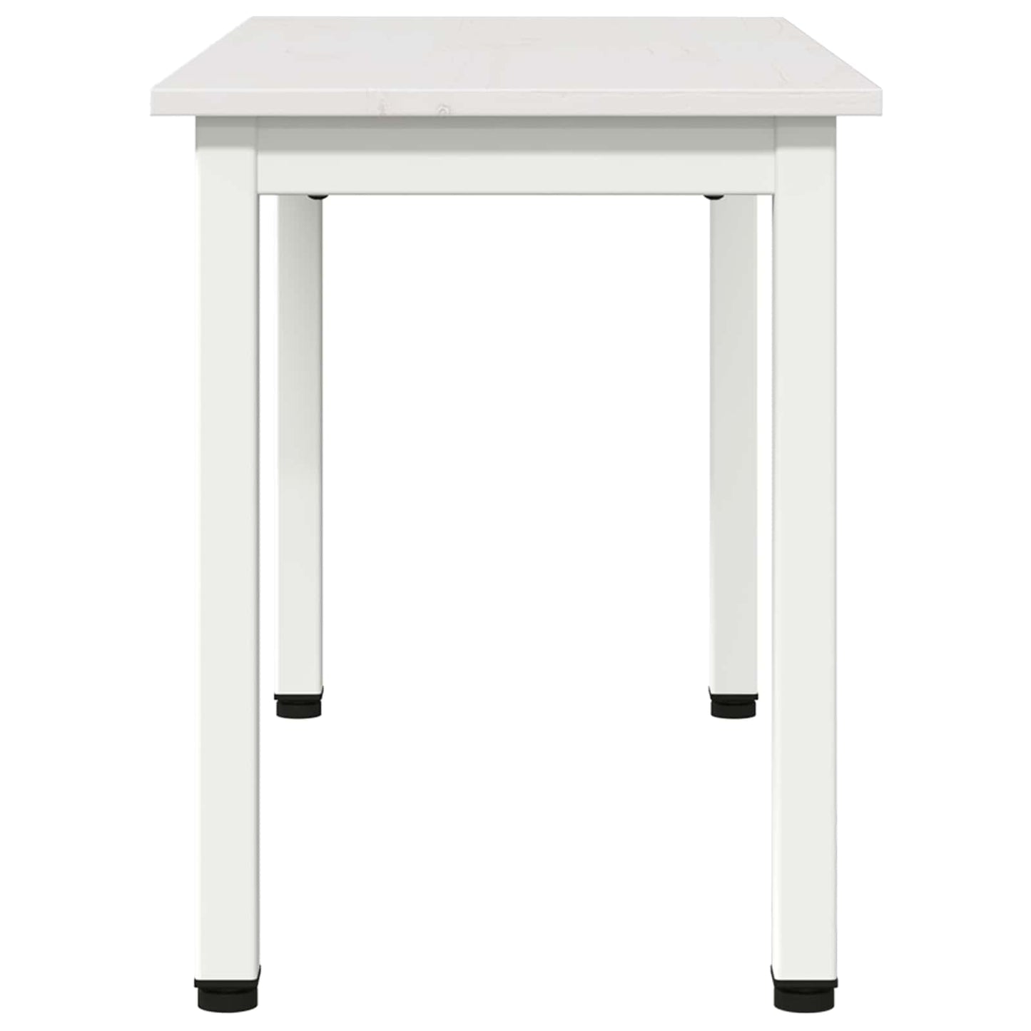 Bench White 80 x 35 x 45 cm Solid Pine Wood