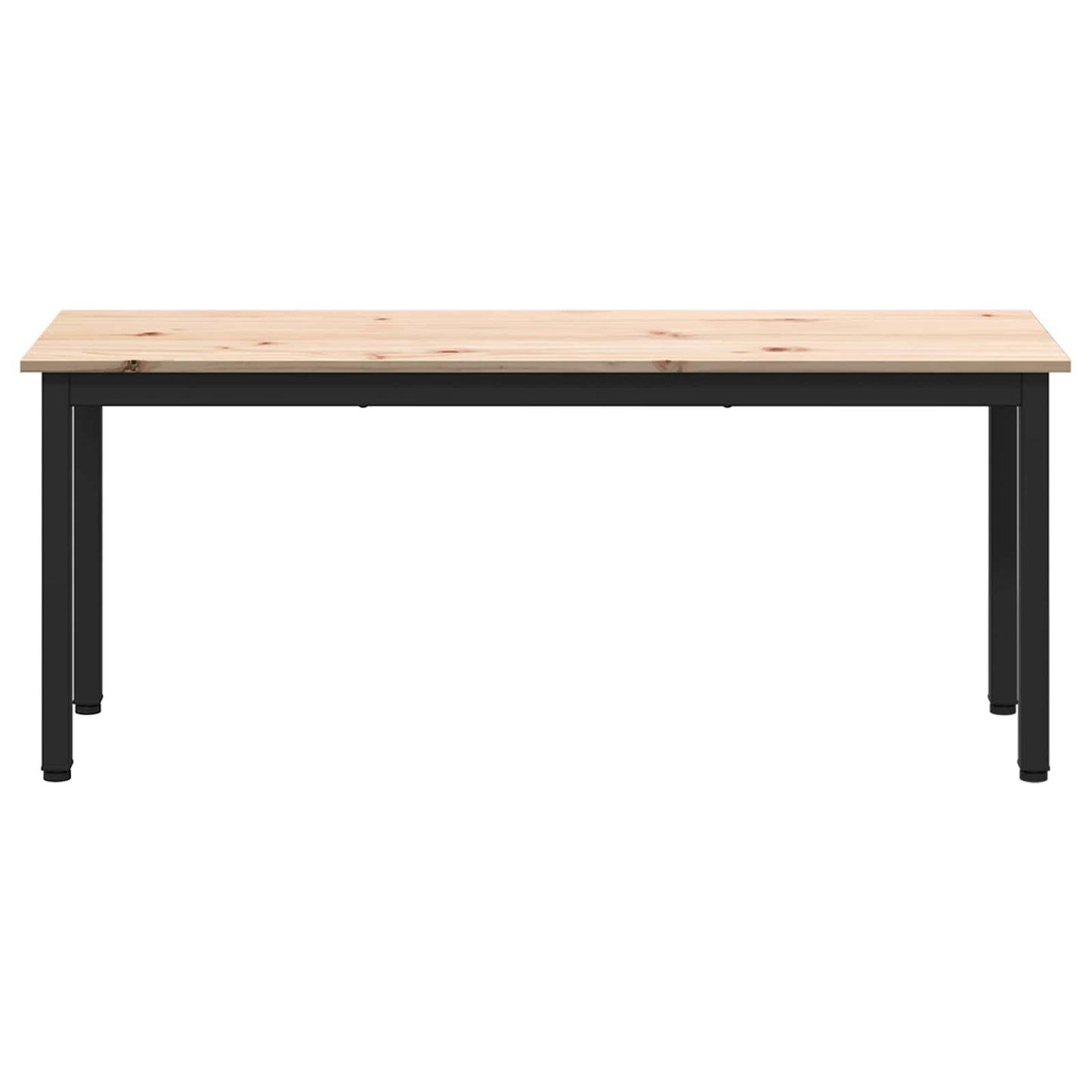 Bench Natural 110 x 35 x 45 cm Solid Pine Wood