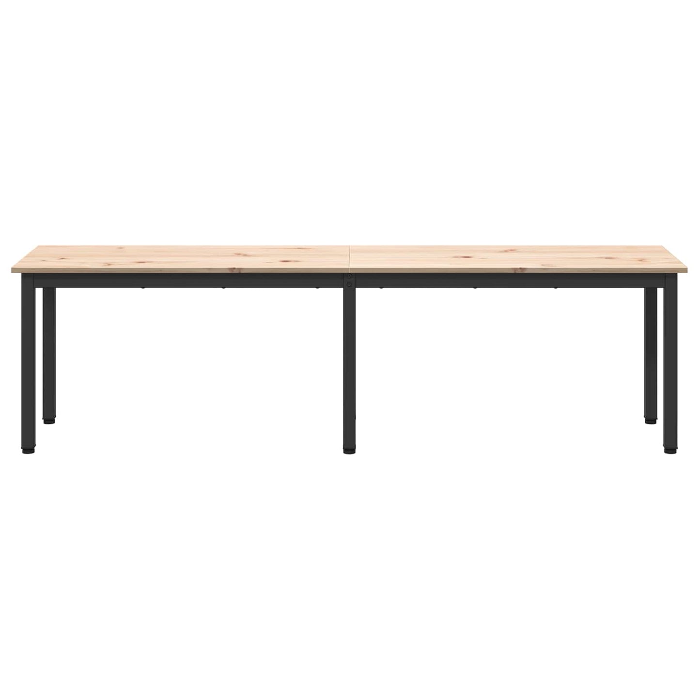 Bench Natural 160 x 35 x 45 cm Solid Pine Wood