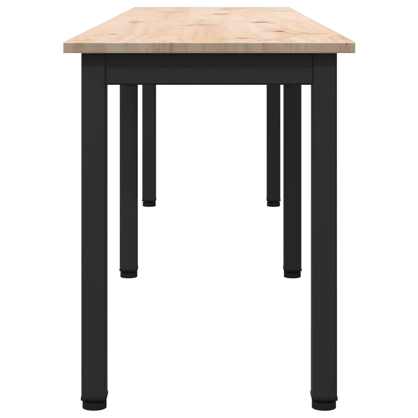 Bench Natural 160 x 35 x 45 cm Solid Pine Wood