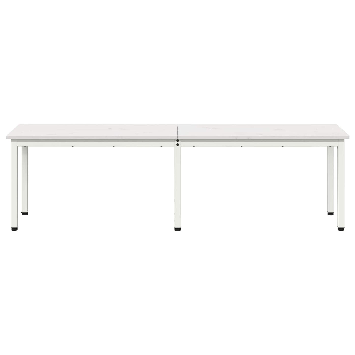 Bench White 160 x 35 x 45 cm Solid Pine Wood