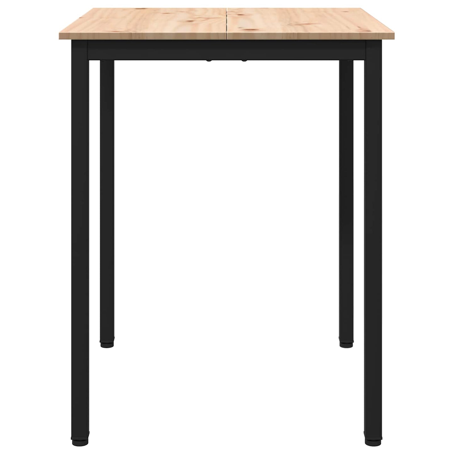 Dining Table Natural 60 x 60 x 75 cm Solid Pine Wood