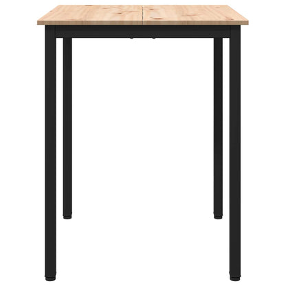 Dining Table Natural 60 x 60 x 75 cm Solid Pine Wood