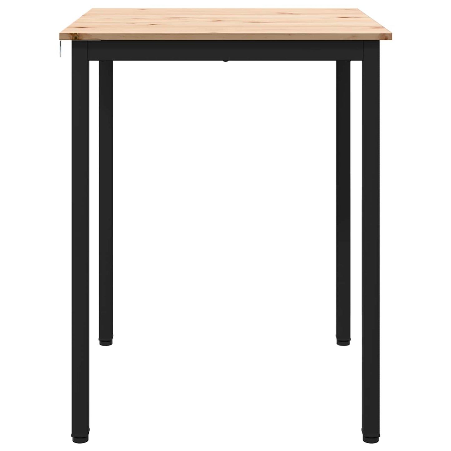 Dining Table Natural 60 x 60 x 75 cm Solid Pine Wood