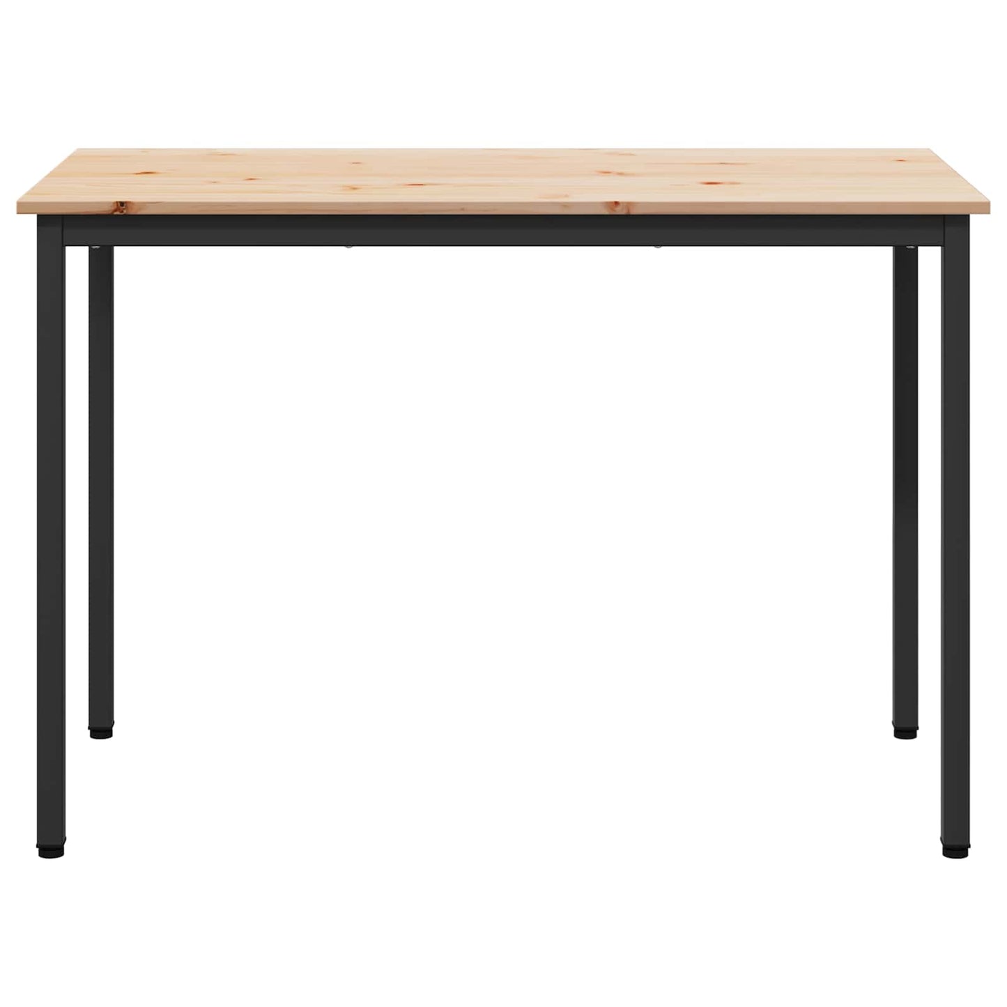 Dining Table Natural 110 x 55 x 75 cm Solid Pine Wood