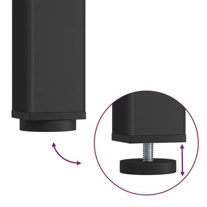 Dining Table Natural 110 x 110 x 75 cm Solid Pine Wood