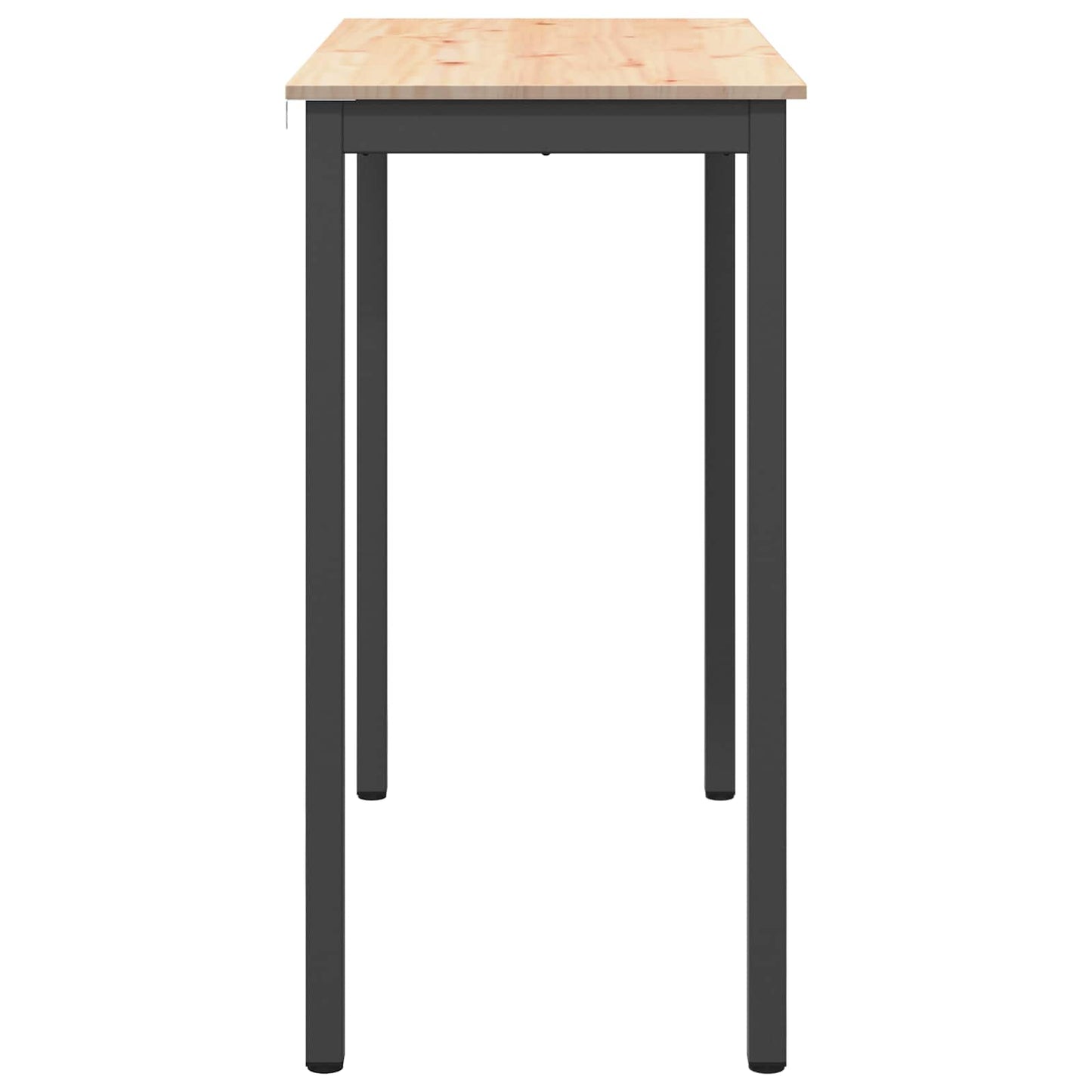 Bar Table Natural 110 x 55 x 105 cm Solid Pine Wood