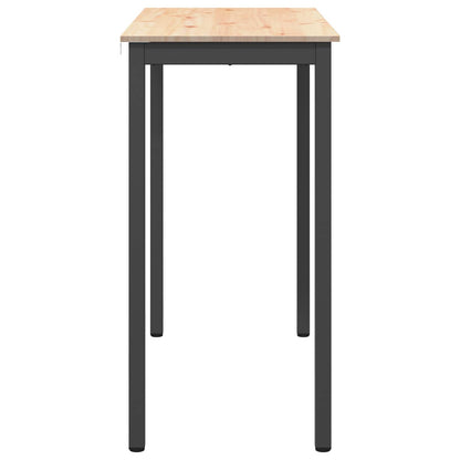 Bar Table Natural 110 x 55 x 105 cm Solid Pine Wood