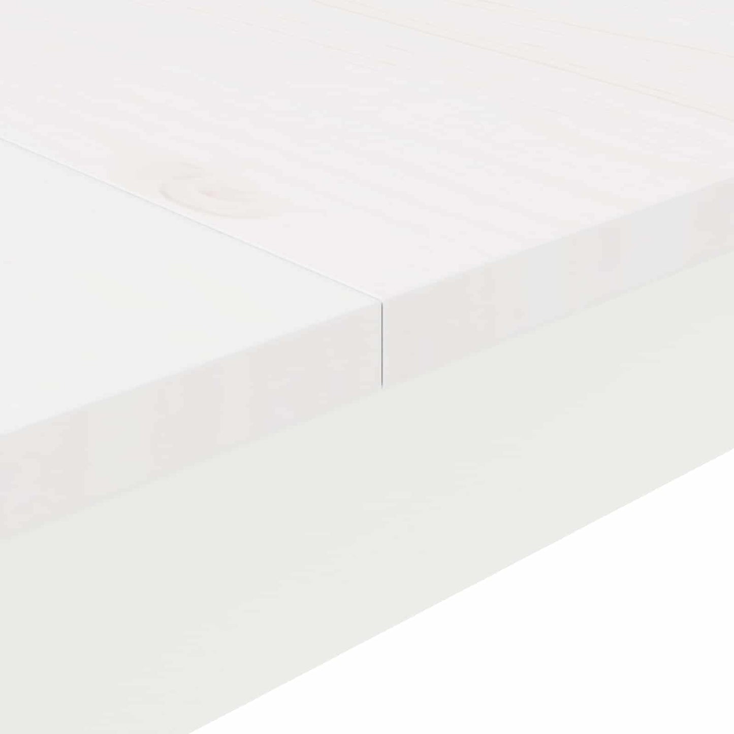 Bar Table White 140 x 80 x 105 cm Solid Pine Wood