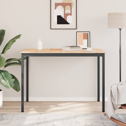 Bar Table Natural 150 x 80 x 105 cm Solid Pine Wood