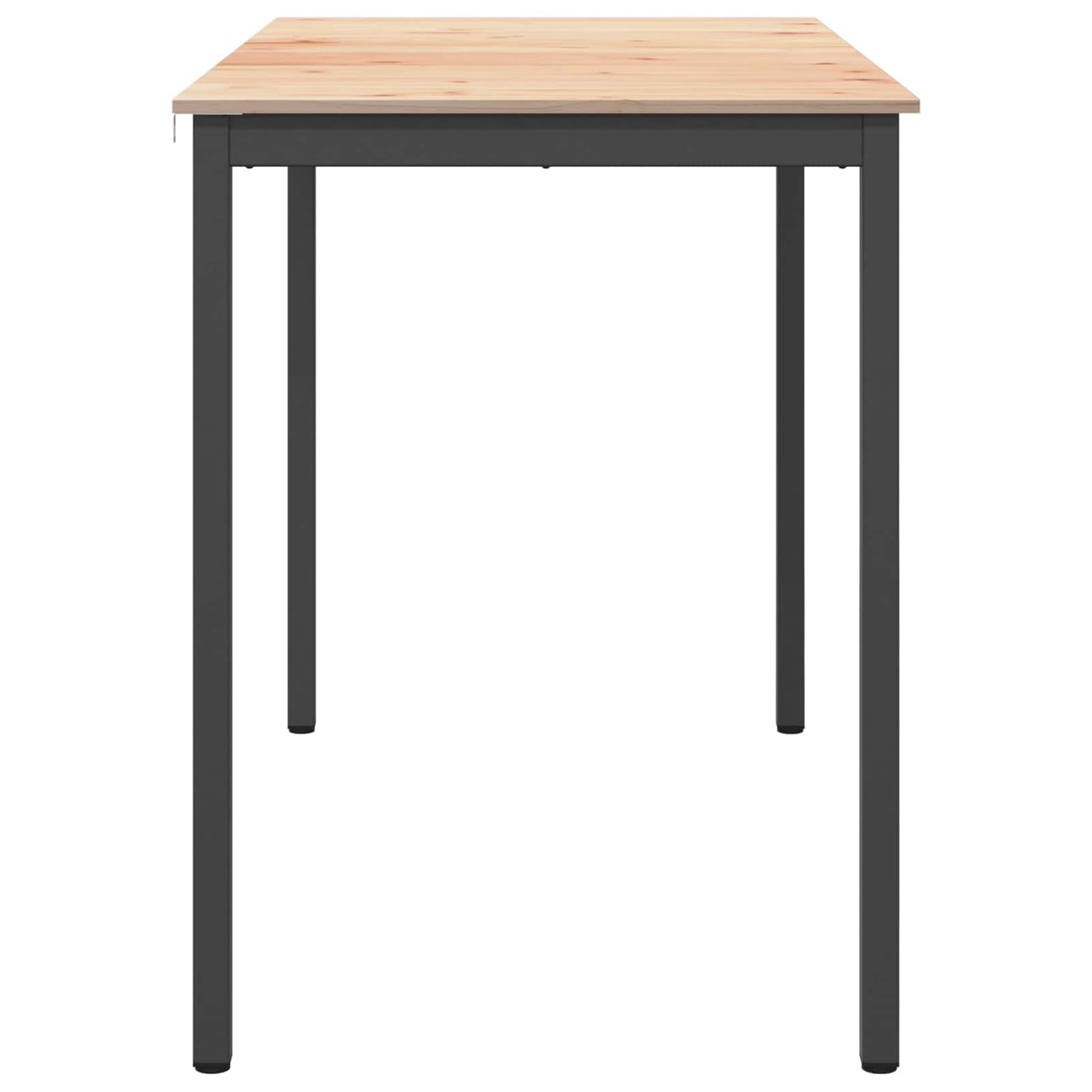 Bar Table Natural 150 x 80 x 105 cm Solid Pine Wood