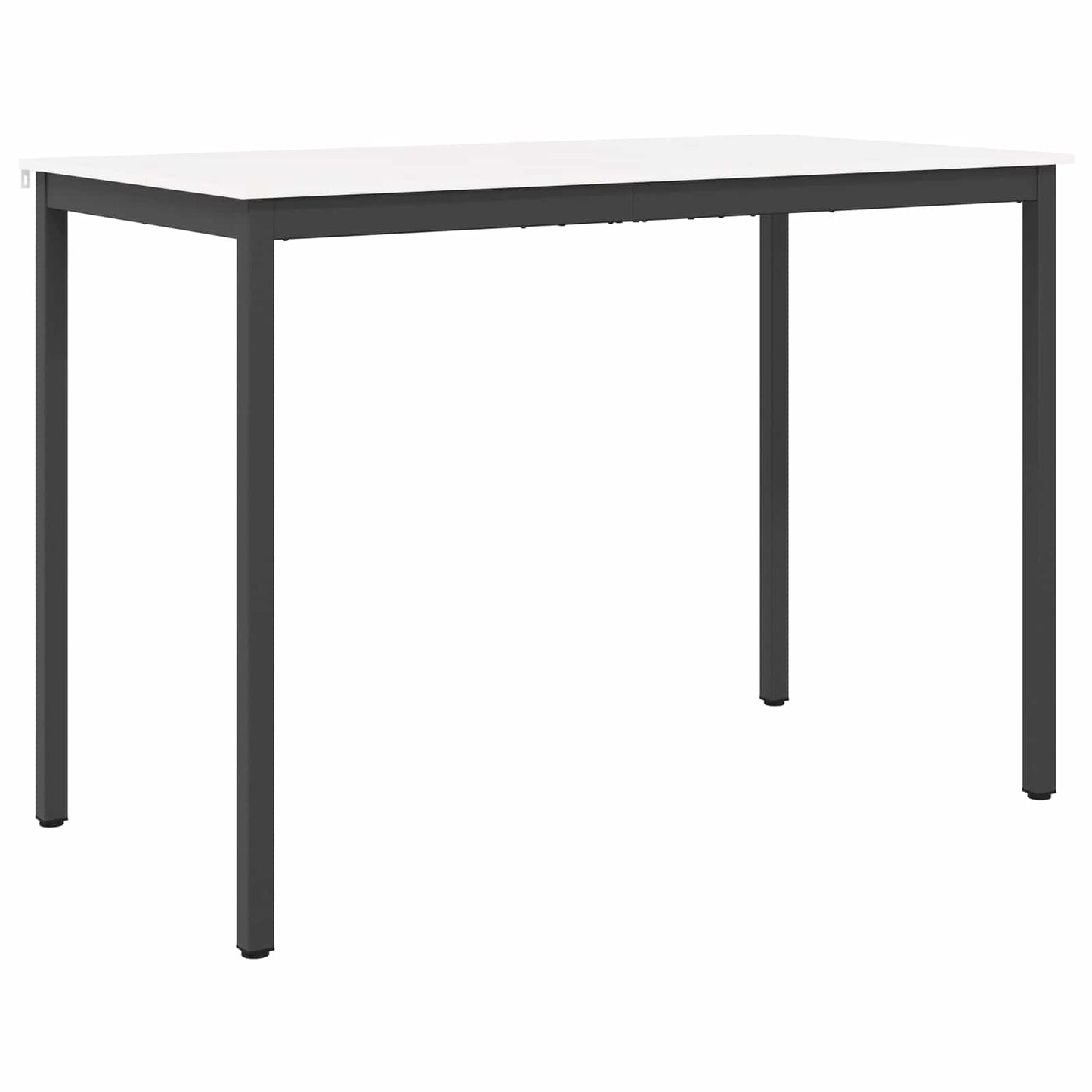 Bar Table White 150 x 80 x 105 cm Solid Pine Wood