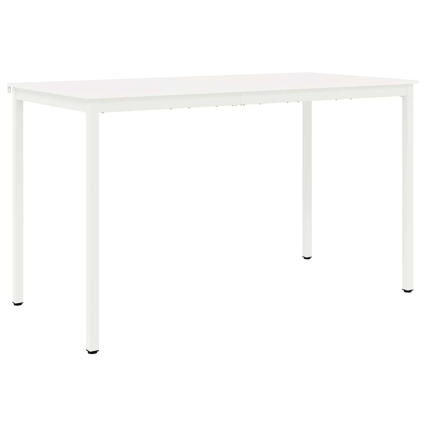 Bar Table White 180 x 90 x 105 cm Solid Pine Wood
