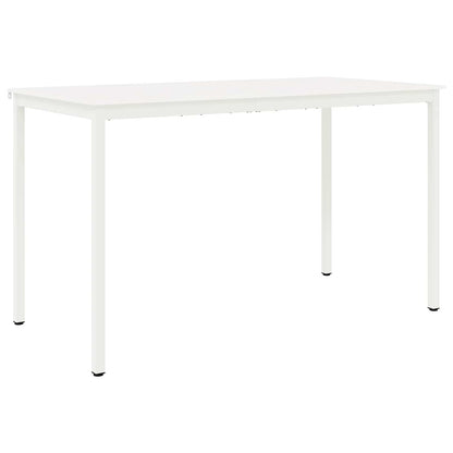 Bar Table White 180 x 90 x 105 cm Solid Pine Wood