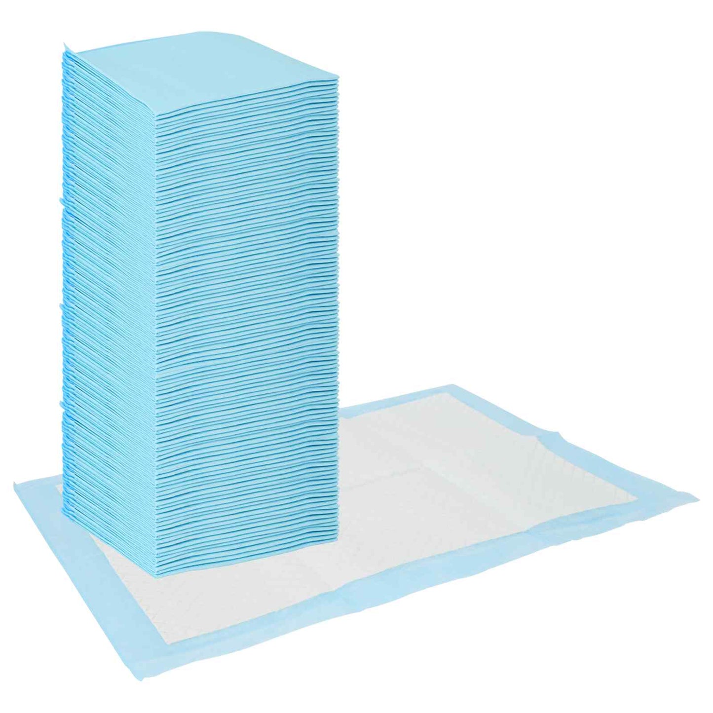 Non-woven Fabric Pet Training Pad 200 pcs Blue and White