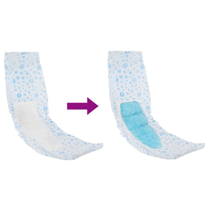 Disposable Dog Diaper Male 50 pcs White S