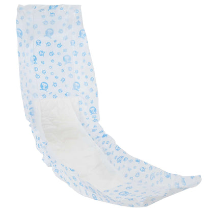 Disposable Dog Diaper Male 30 pcs White M