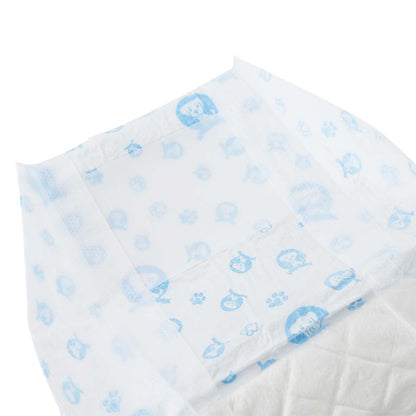 Disposable Dog Diaper Male 30 pcs White L