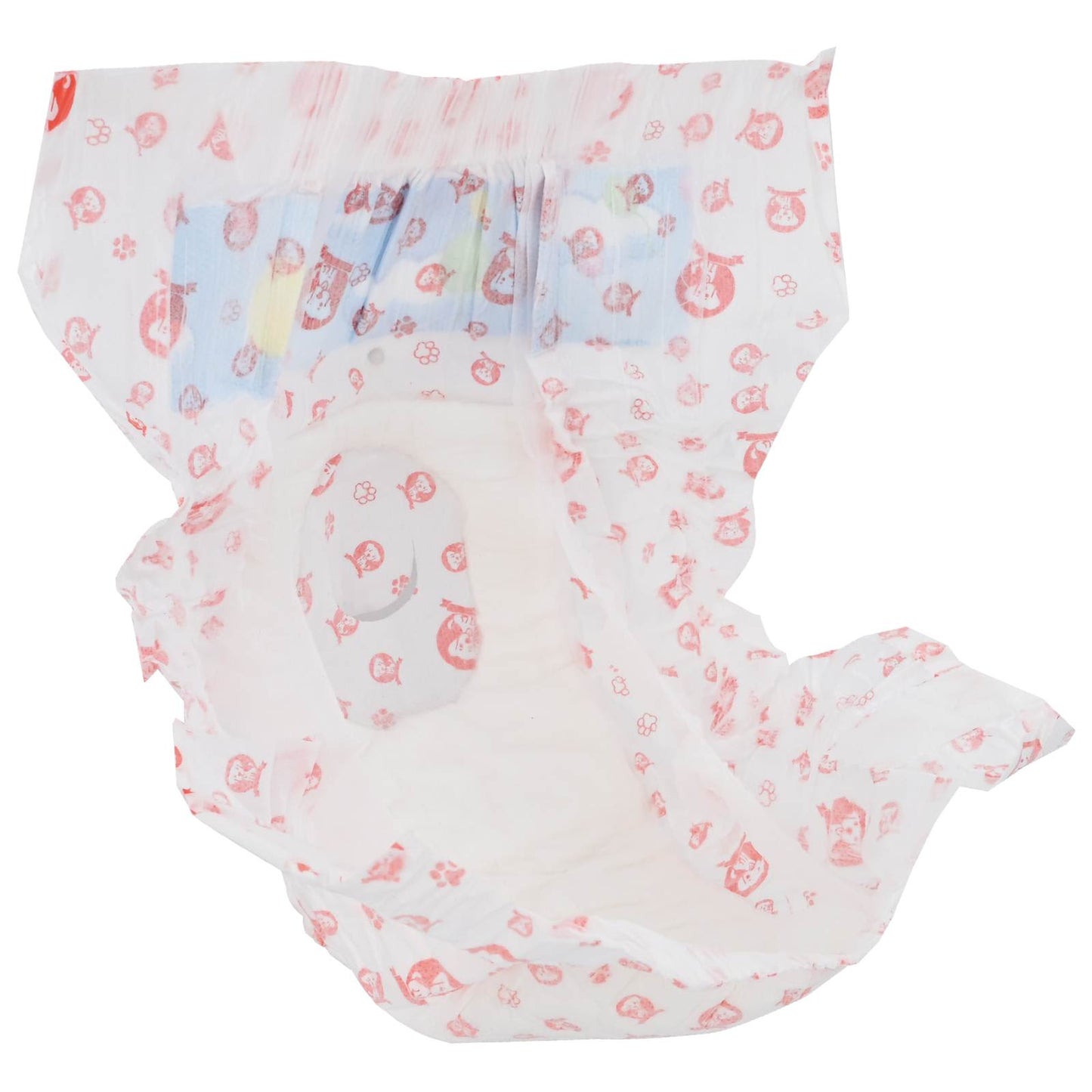 Disposable Dog Diaper Female 30 pcs White S