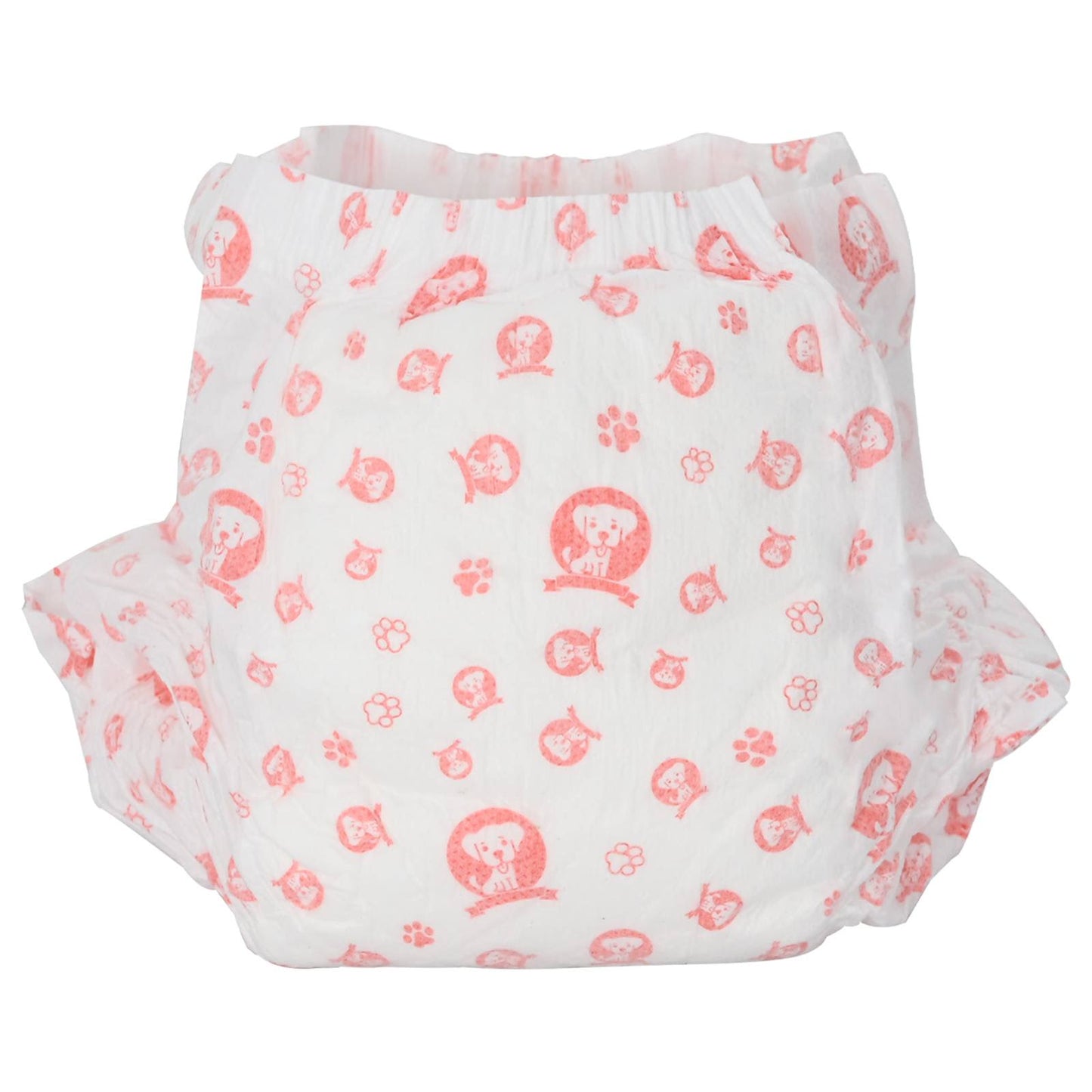 Disposable Dog Diaper Female 30 pcs White S