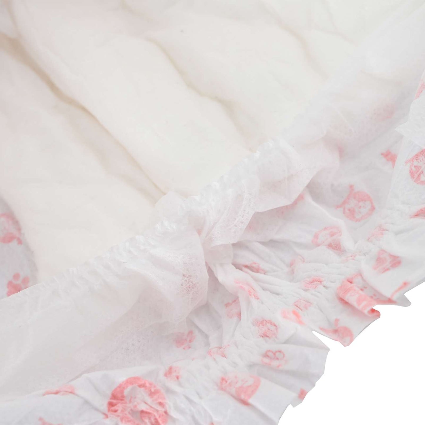 Disposable Dog Diaper Female 30 pcs White M