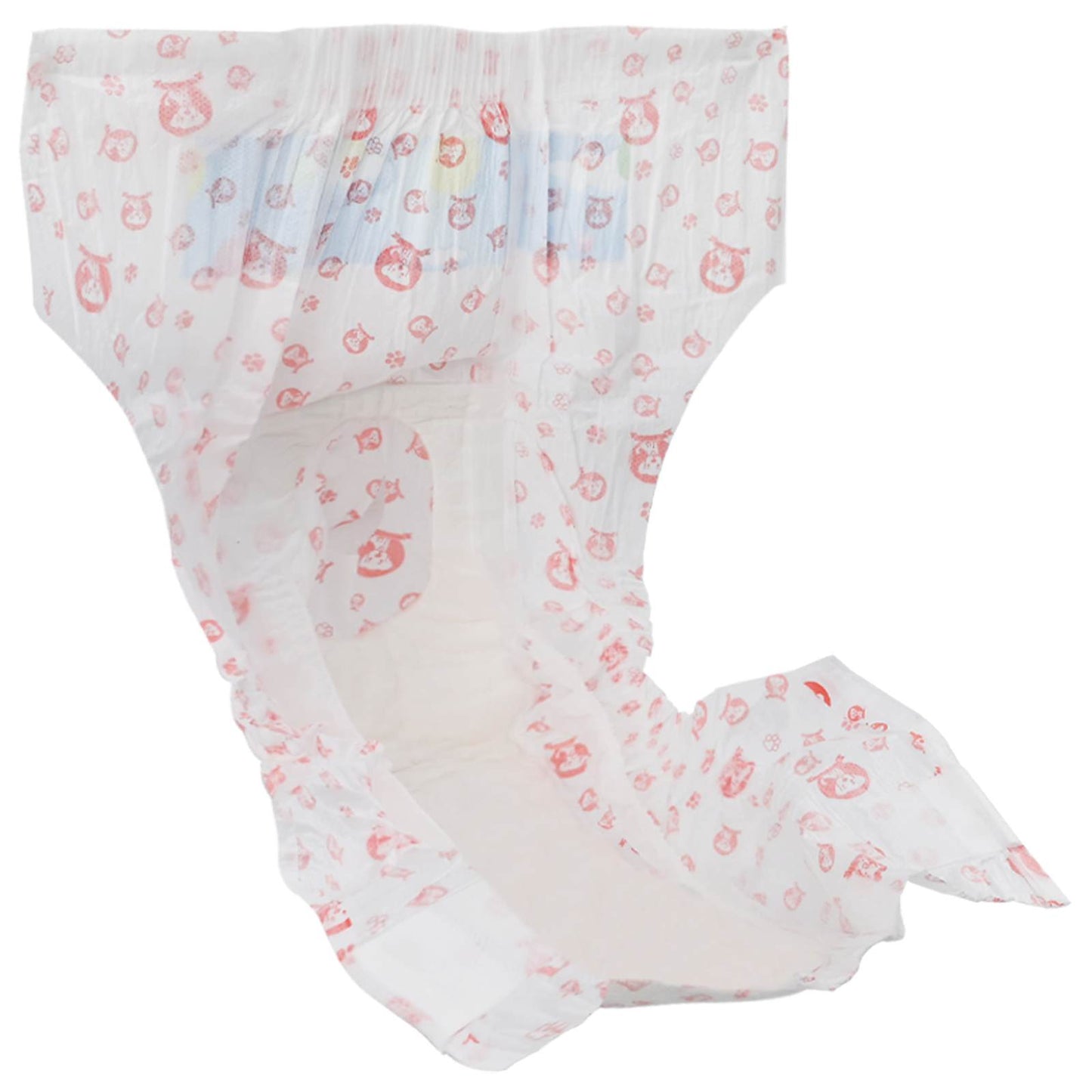 Disposable Dog Diaper Female 30 pcs White L