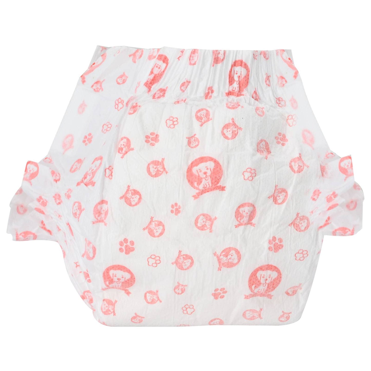 Disposable Dog Diaper Female 30 pcs White L