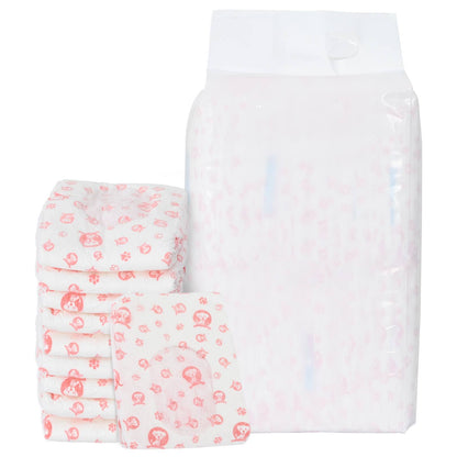 Disposable Dog Diaper Female 30 pcs White XL
