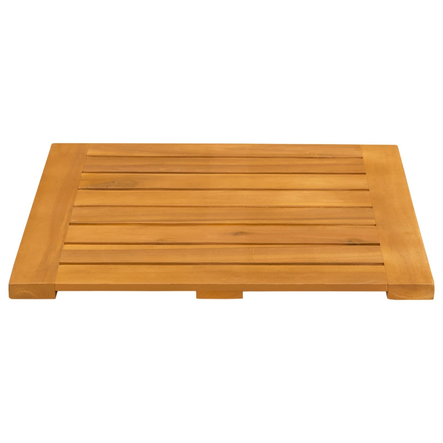 Bath Mat Plain Brown 50 x 50 cm Wood