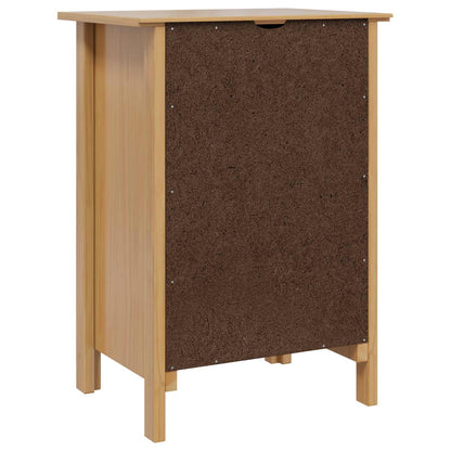 Bedside Cabinet Honey Brown 46 x 35 x 65 cm Solid Pine Wood