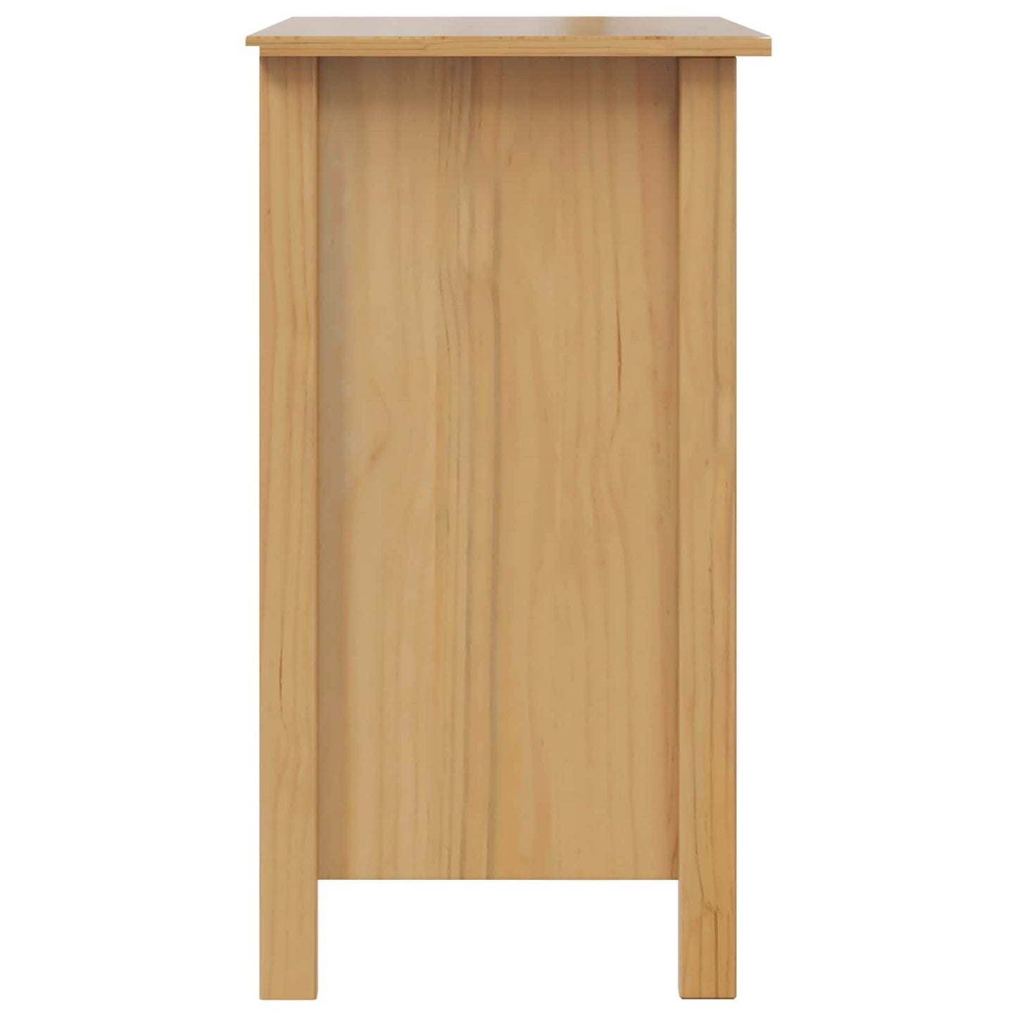 Bedside Cabinet Honey Brown 46 x 35 x 65 cm Solid Pine Wood