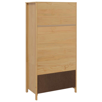 Wardrobe Honey Brown 84 x 50 x 170 cm Solid Pine Wood