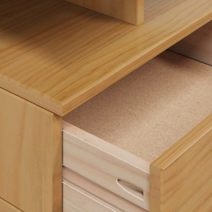 Bedside Cabinet Honey Brown 40 x 31 x 27 cm Solid Pine Wood