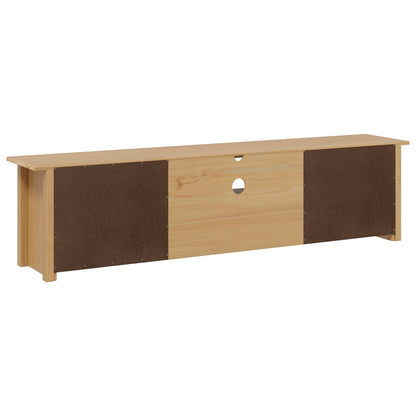 TV Rack HILL Honey Brown 158 x 40 x 39.5 cm Solid Pine Wood