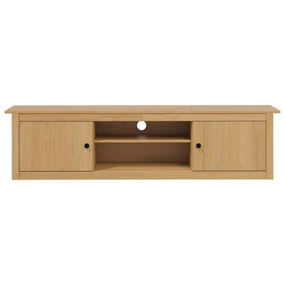 TV Rack HILL Honey Brown 158 x 40 x 39.5 cm Solid Pine Wood